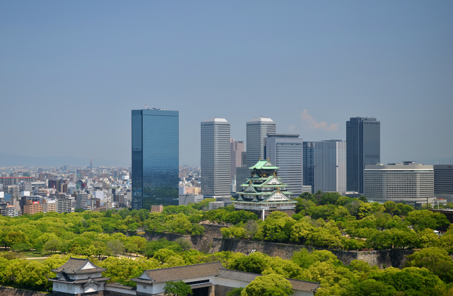 OBPと大阪城