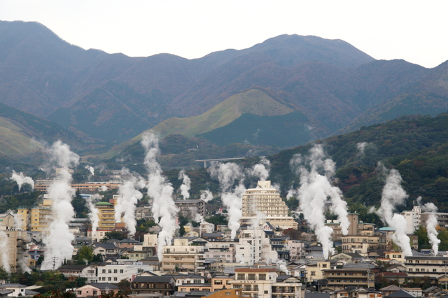 別府・鉄輪温泉(PIXTA)