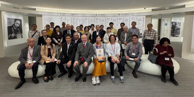 関西エリア本部が松下資料館研修（10/4）　松下幸之助の行き方や考え方を学ぶ研修会を実施