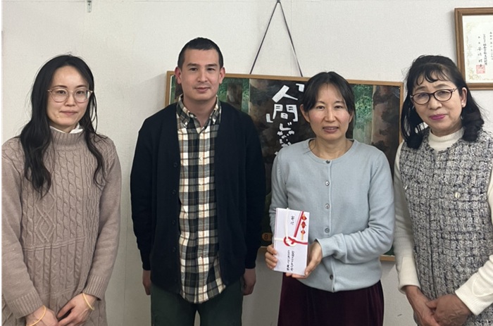 日本熊森協会への「愛の募金」寄付贈呈会を実施しました！