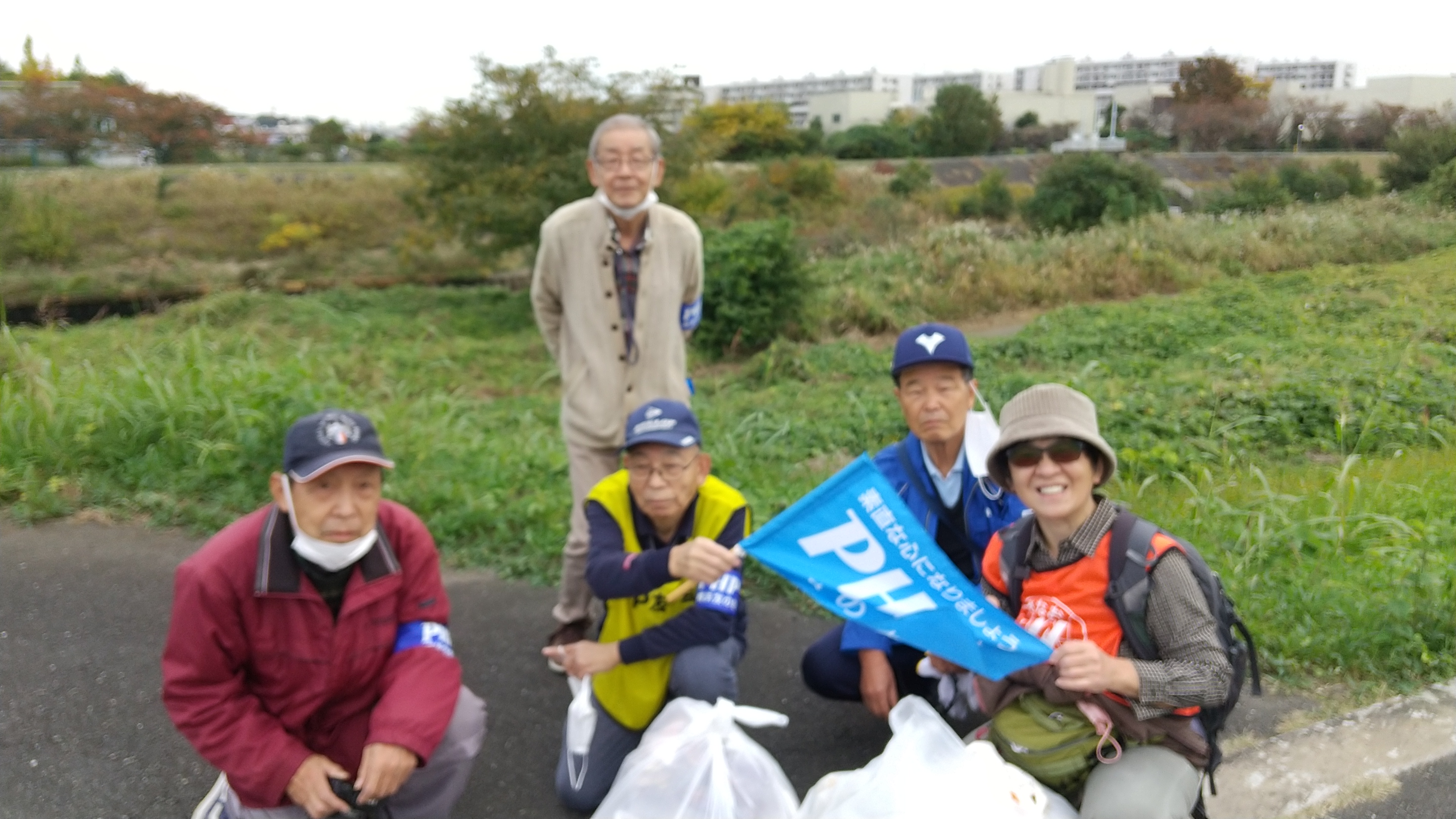 神奈川県鶴見川クリーン活動