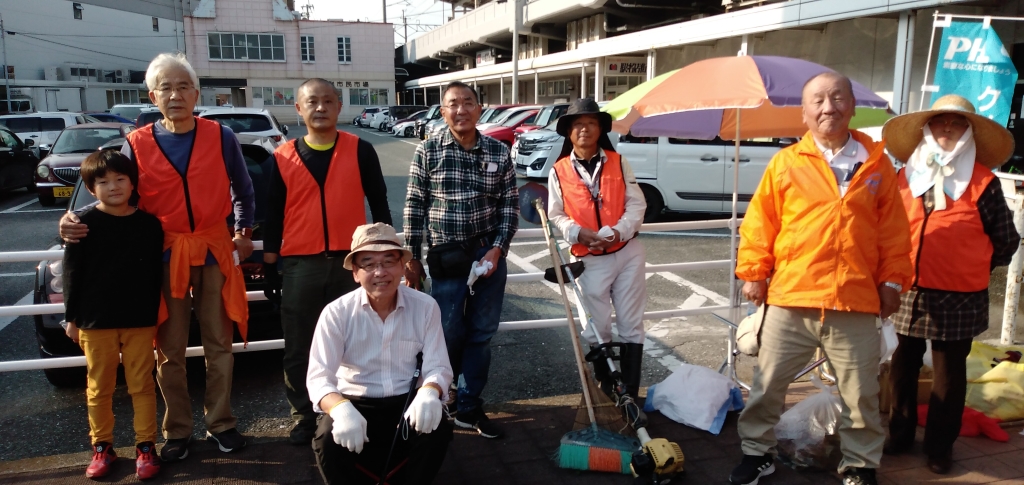 JR中津駅クリーン活動