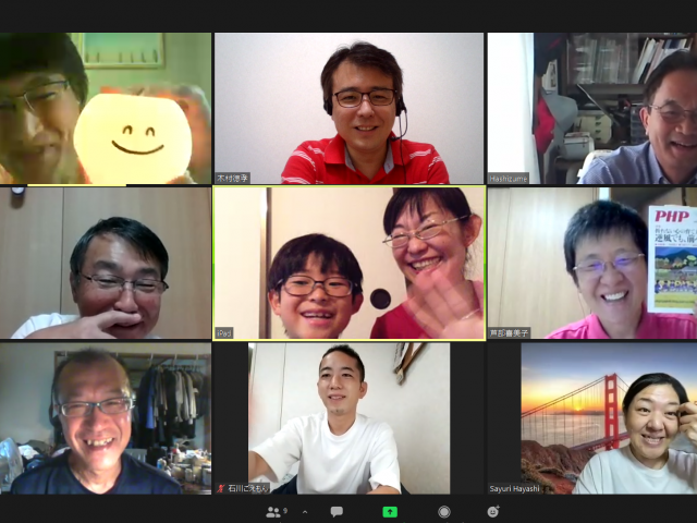 PHPオンラインEAST(^^♪・第1回例会を開催! 活動報告(学び・交流)